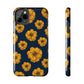 Sunflower Glimmer Tough iPhone Case