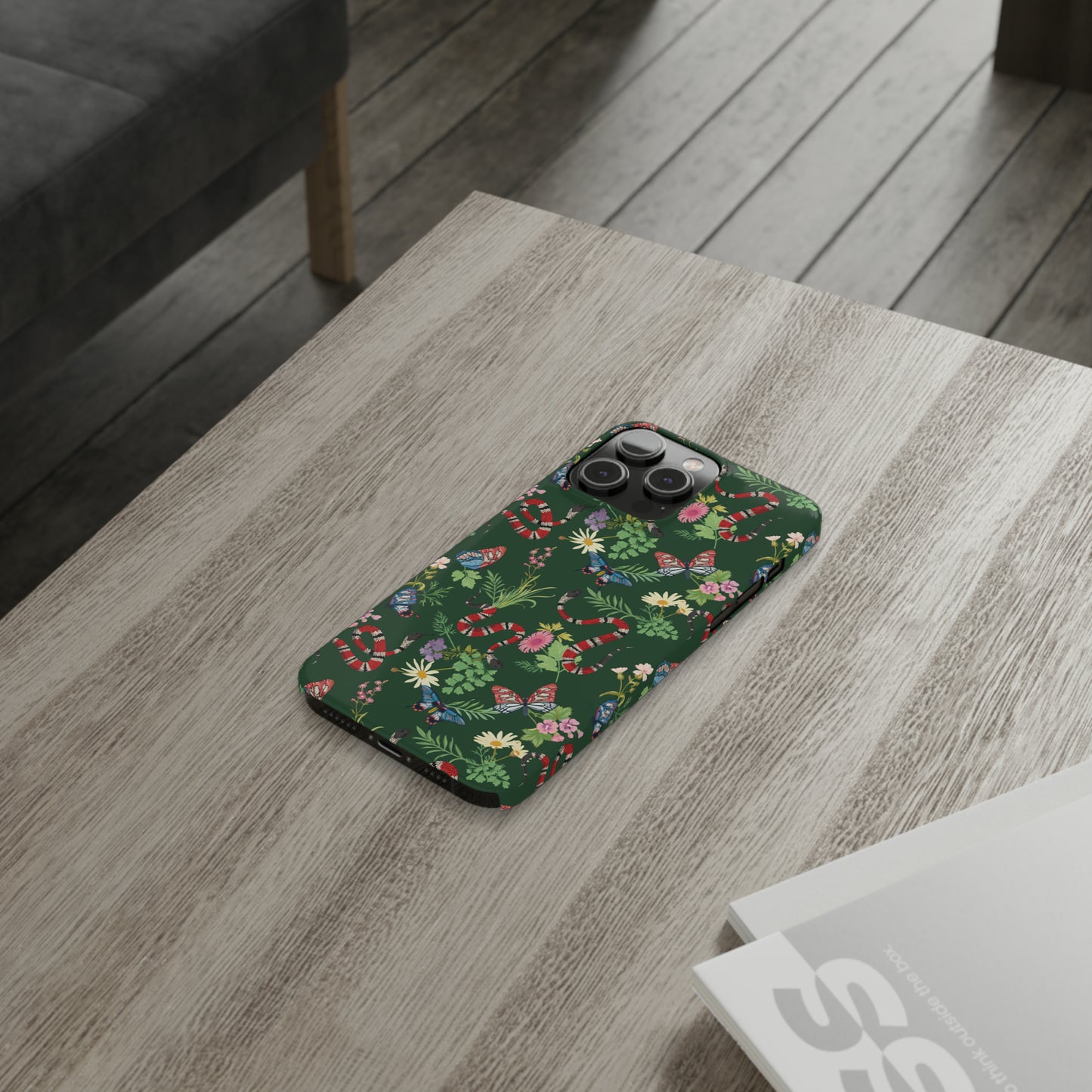 Tropical Chaos Pattern Snap Case