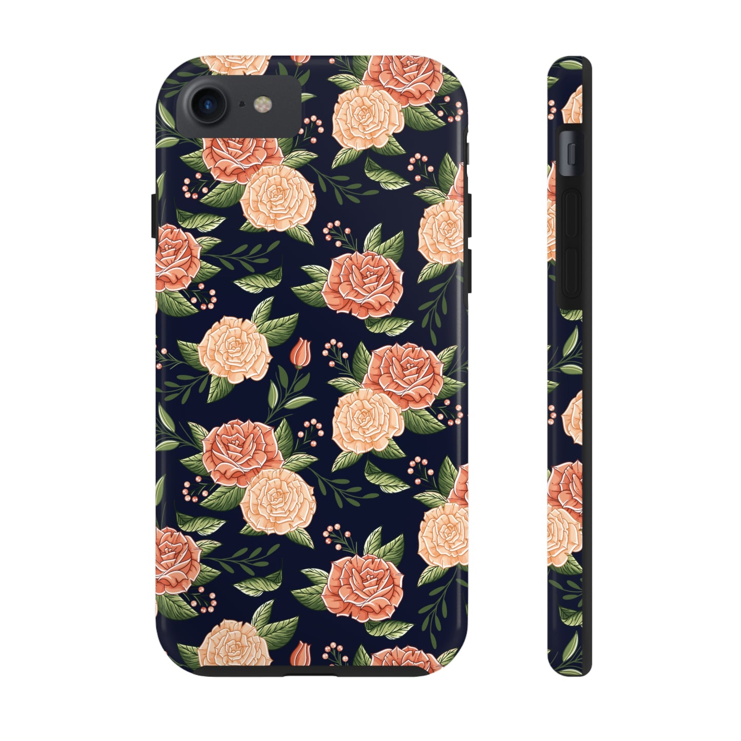 Vintage Rose Tough iPhone Case