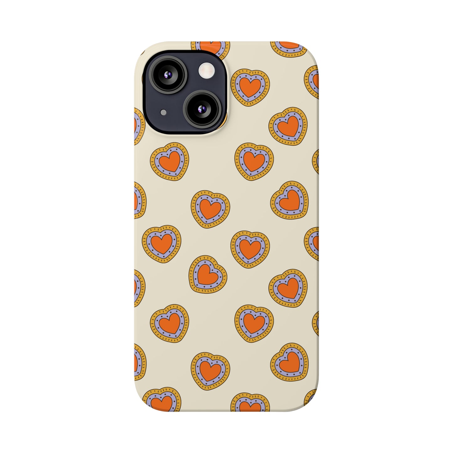 Groovy Heart Snap Case