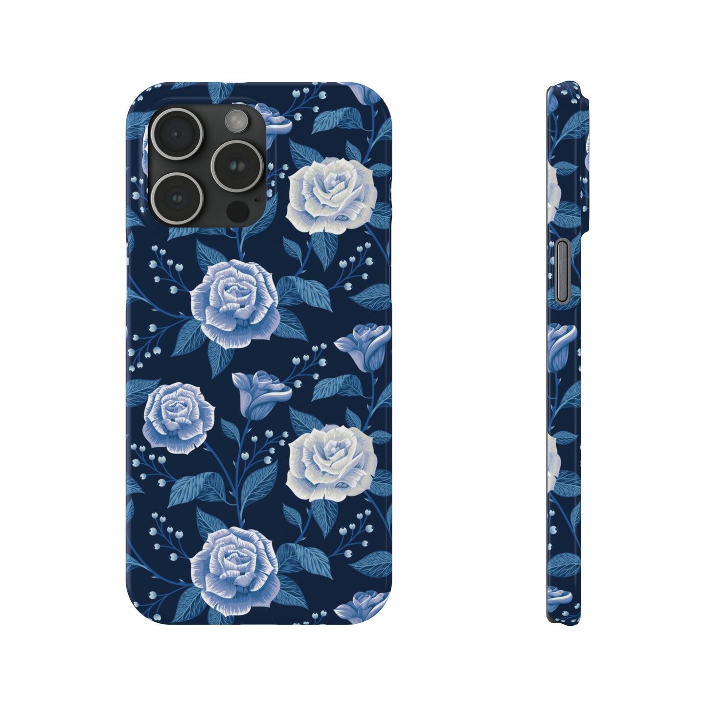 Midnight Rose Snap Case