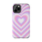 Blurred Heart Tough iPhone Case