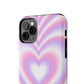 Blurred Heart Tough iPhone Case