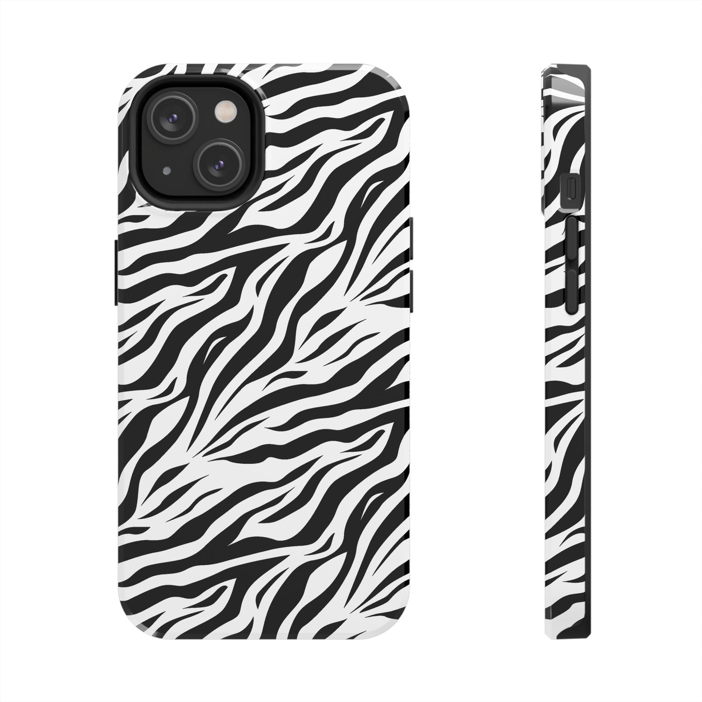 White Bengal Tiger Tough iPhone Case