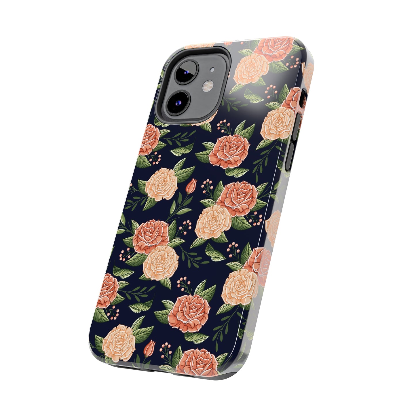 Vintage Rose Tough iPhone Case