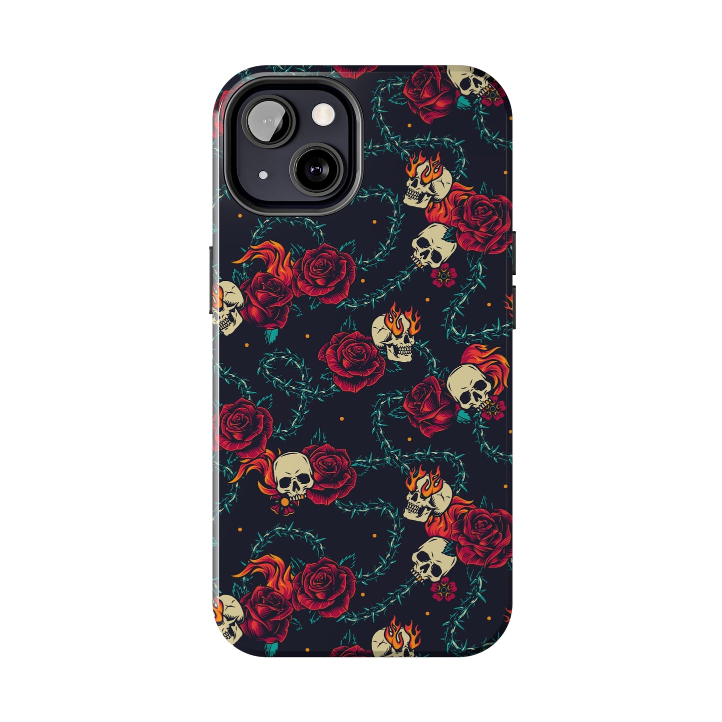 Skulls & Roses Tough iPhone Case