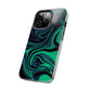 Misty Emerald Tough iPhone Case