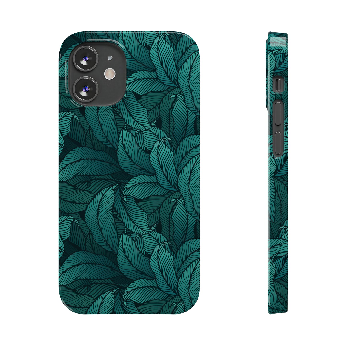 Tropical Leaves Snap Case