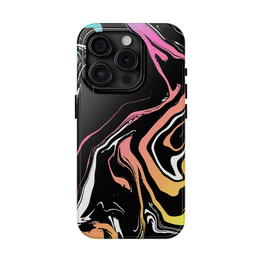 Acid marble pattern Tough Case