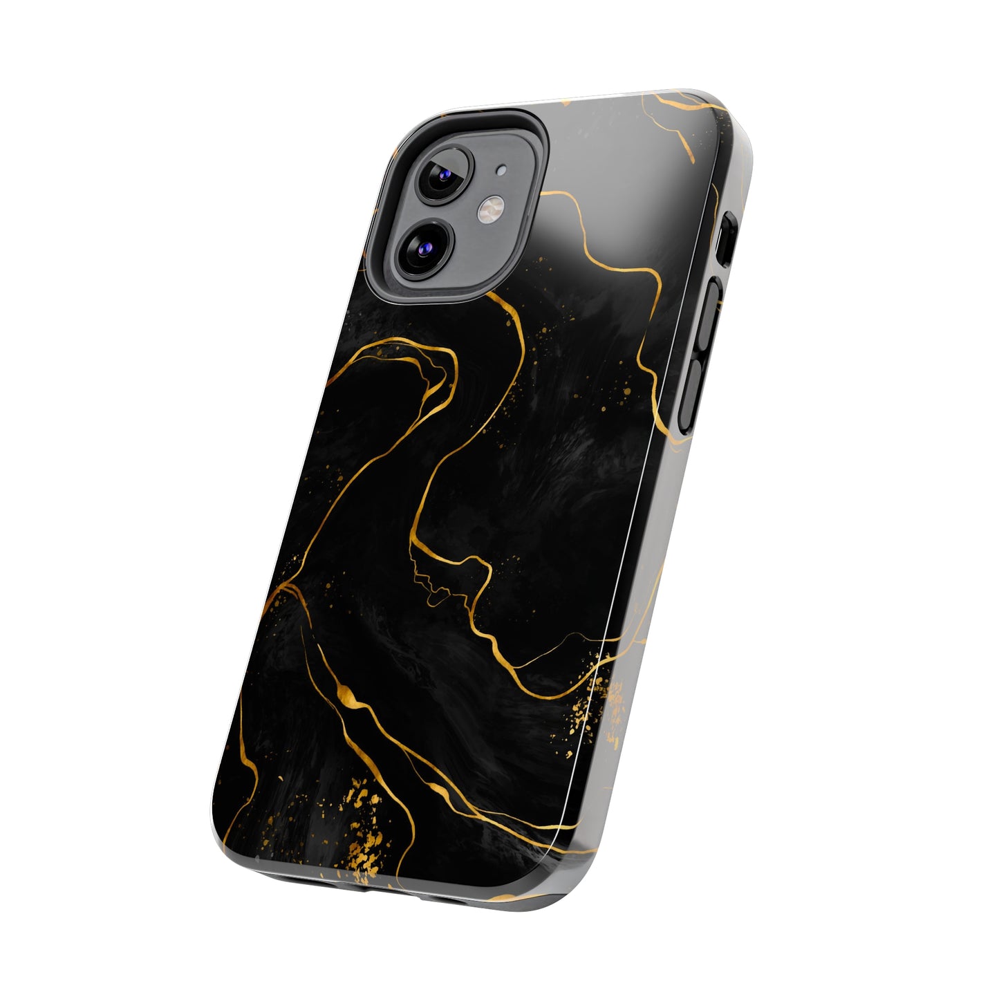 Black Mirage Tough iPhone Case