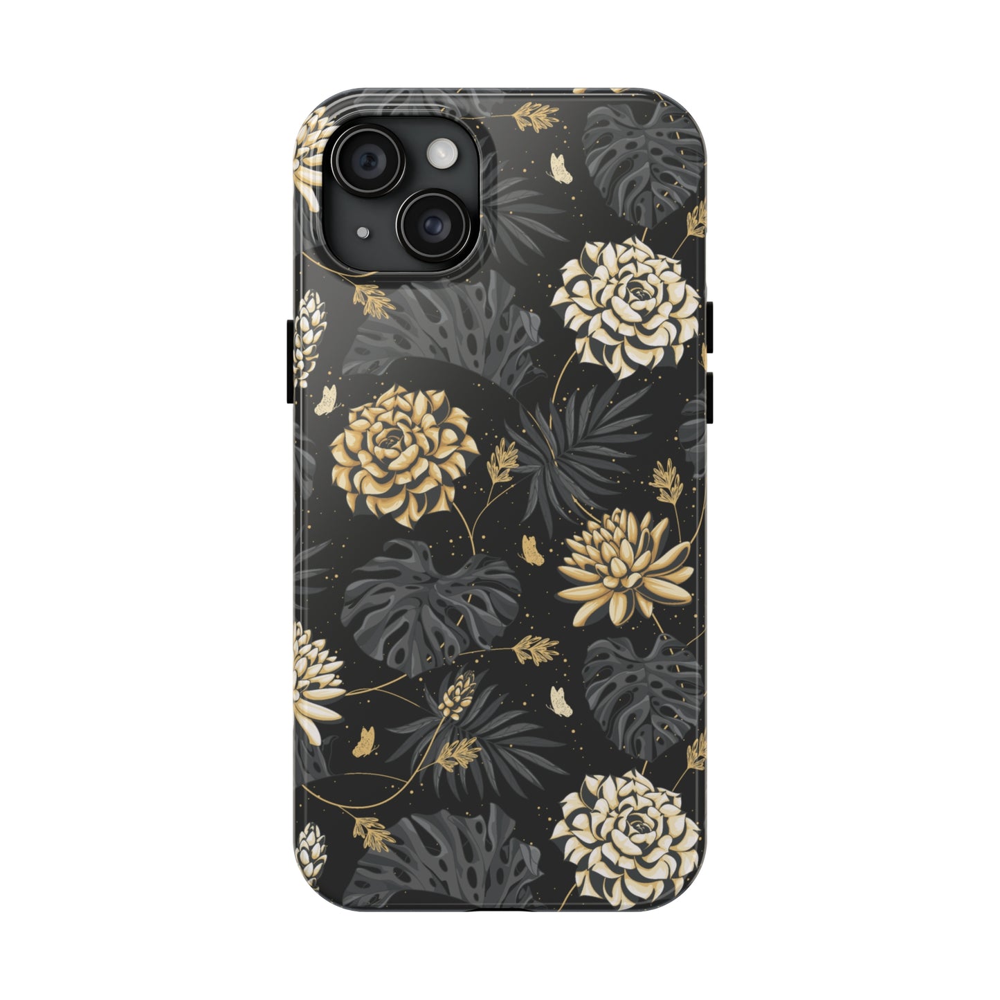 Golden Bloom Tough iPhone Case