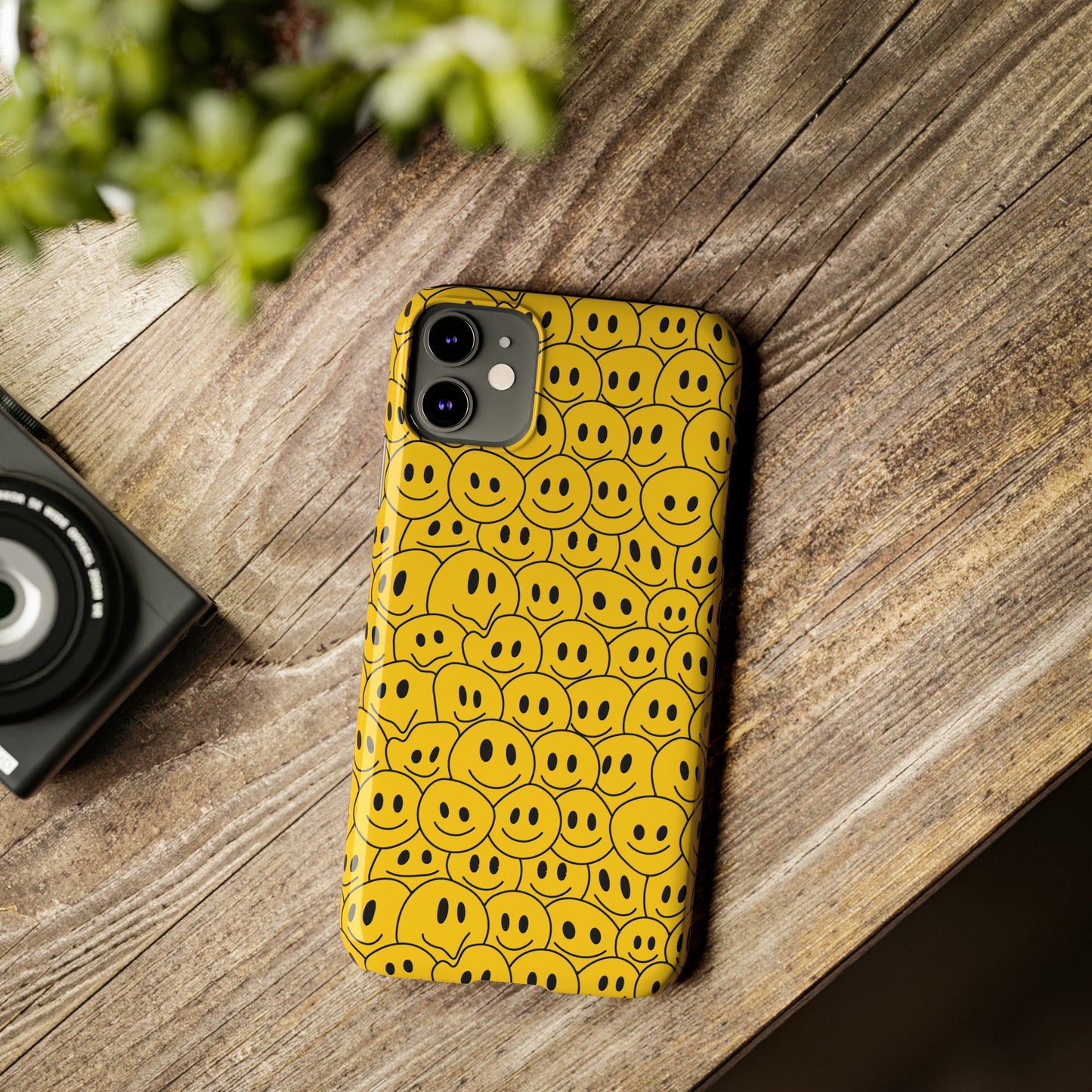 Yellow Squeezer Snap Case