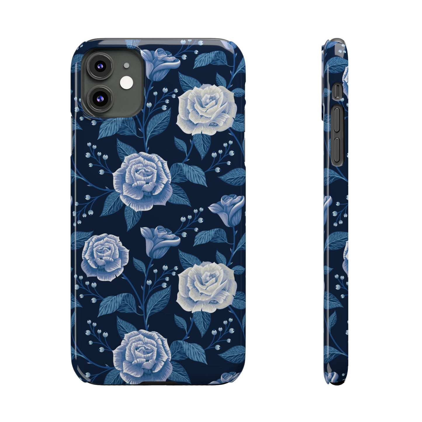 Midnight Rose Snap Case