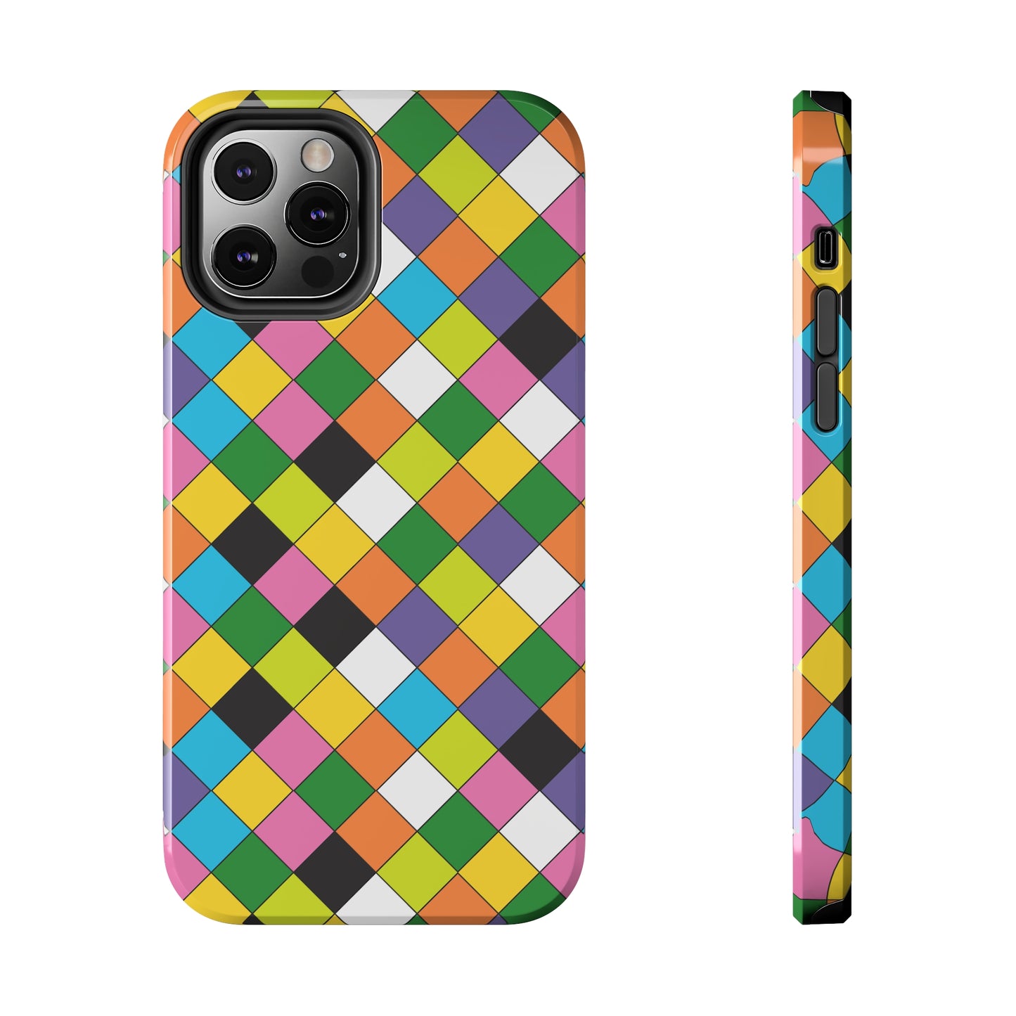 Cross Checkers Tough iPhone Case