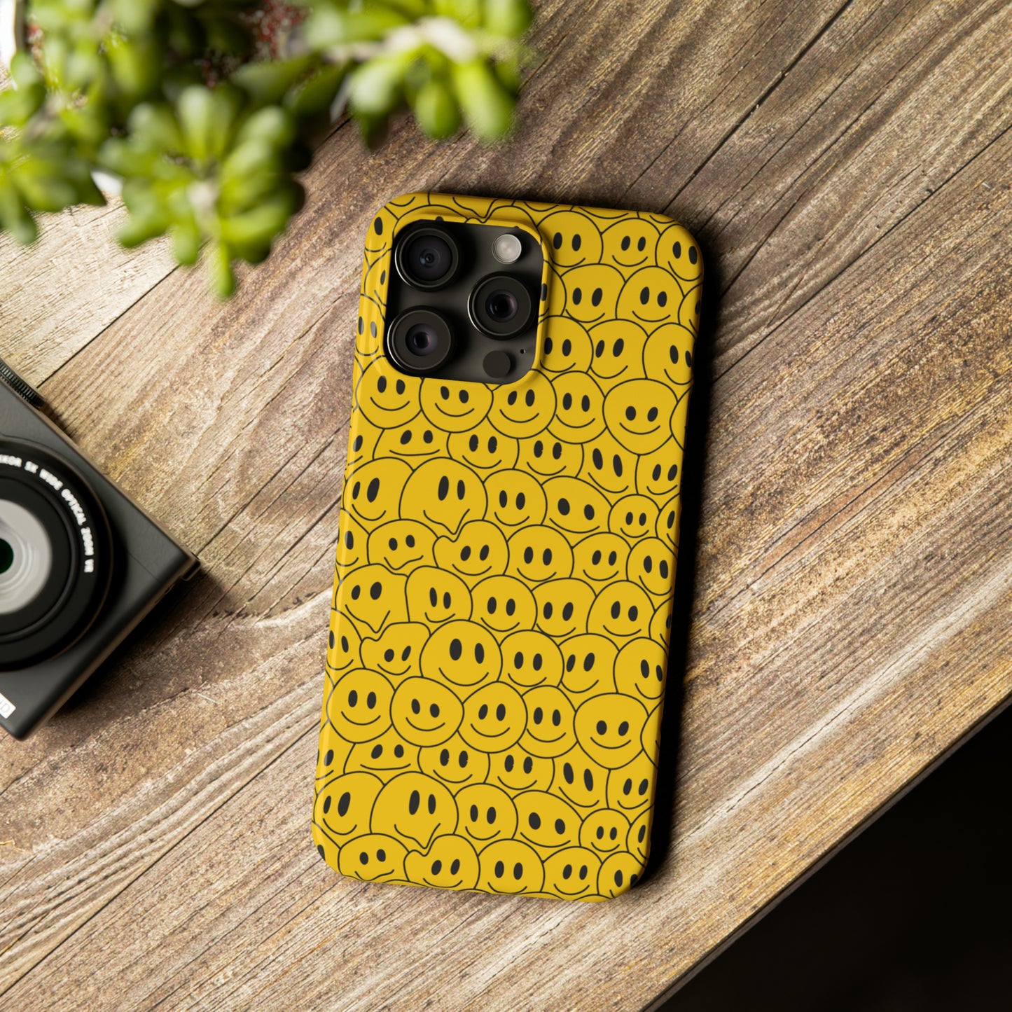 Yellow Squeezer Snap Case