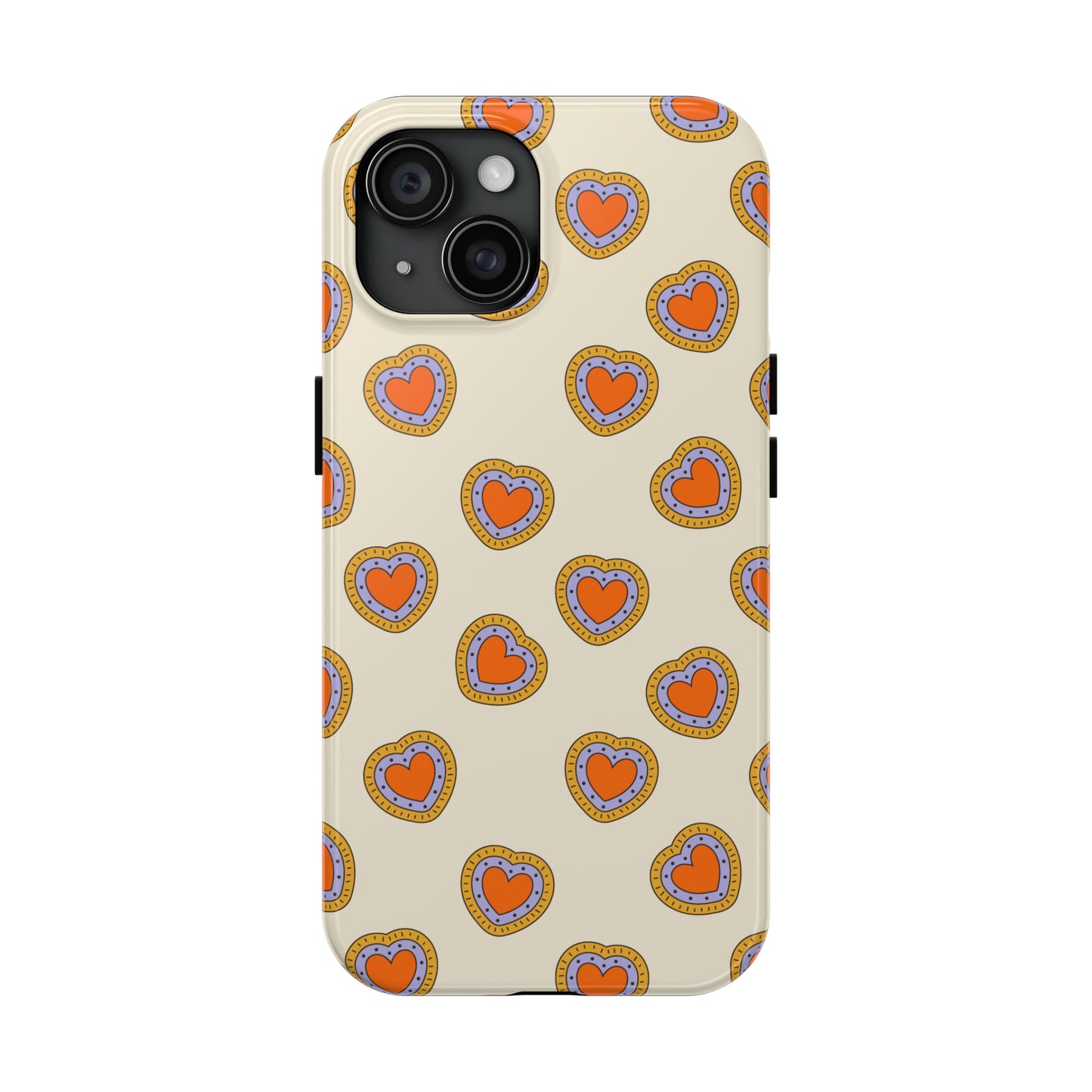 Groovy Heart Tough iPhone Case