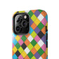 Cross Checkers Tough iPhone Case