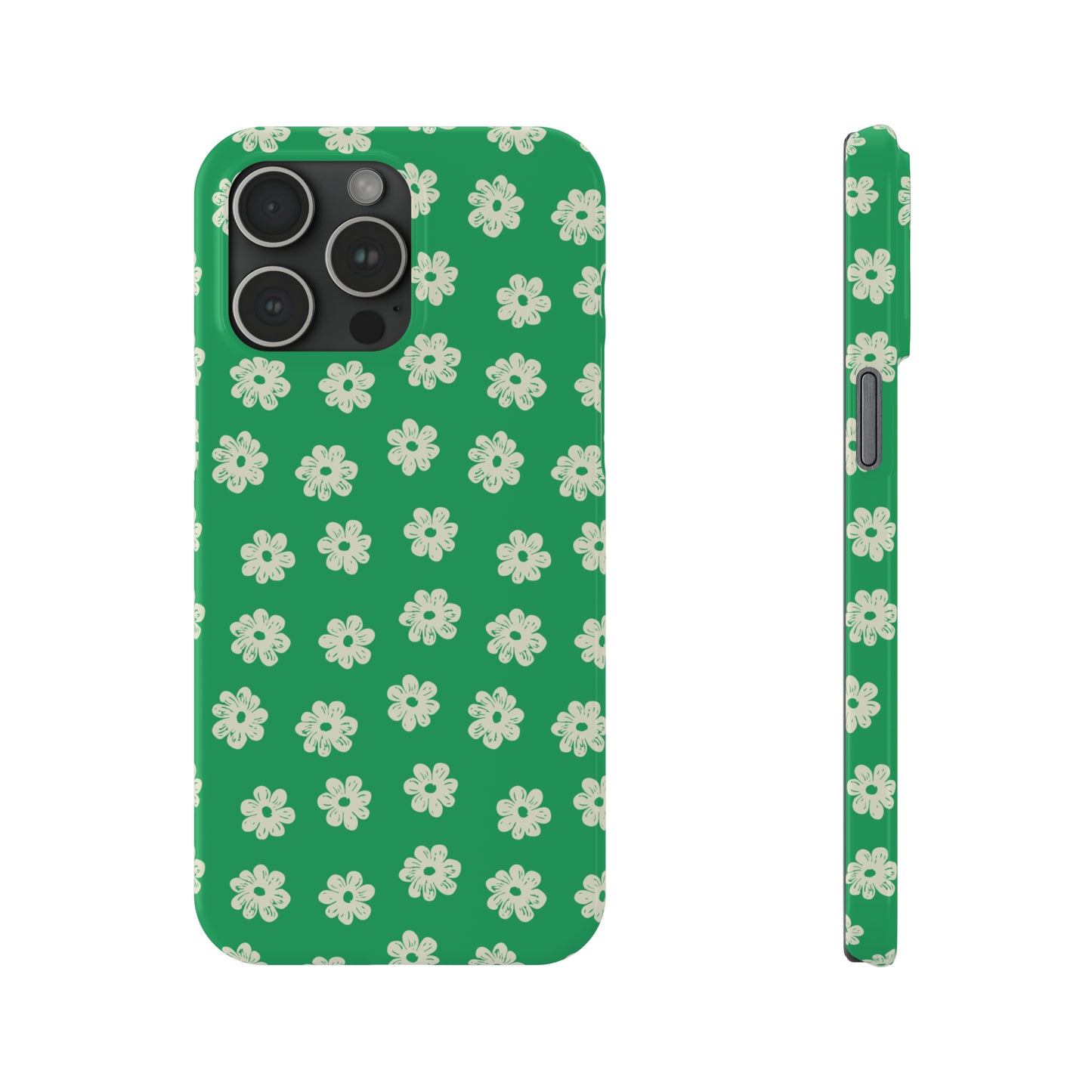 Retro Floral Snap Case