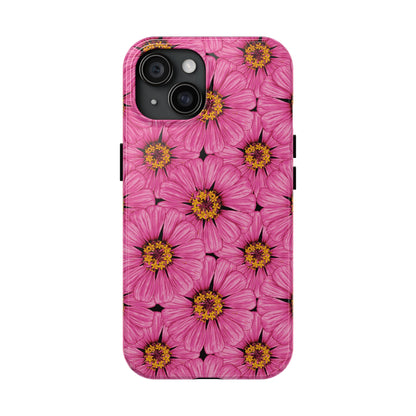 Pink Sunflower Tough iPhone Case