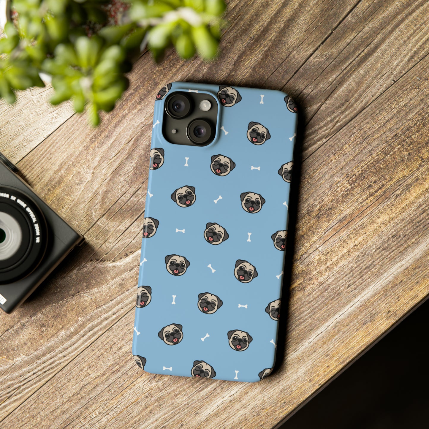 Pug & Bones Snap Case