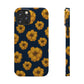 Sunflower Glimmer Snap Case