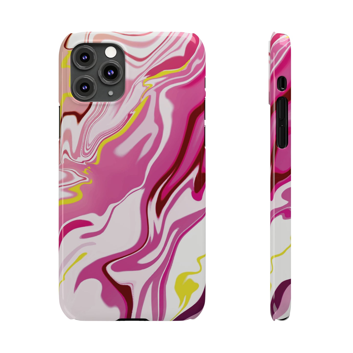 Acid marble pattern Snap Case