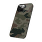 Dark Camouflage Snap Case