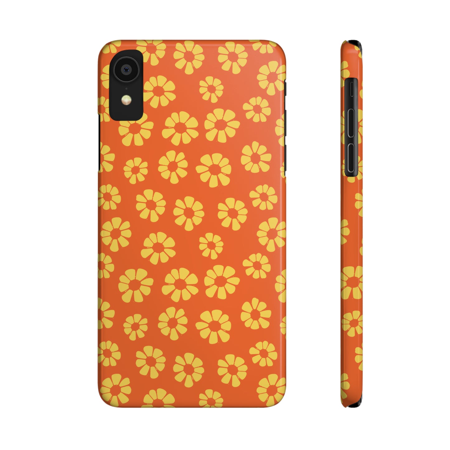 Maio laranja Pattern Snap Case