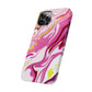 Acid marble pattern Snap Case