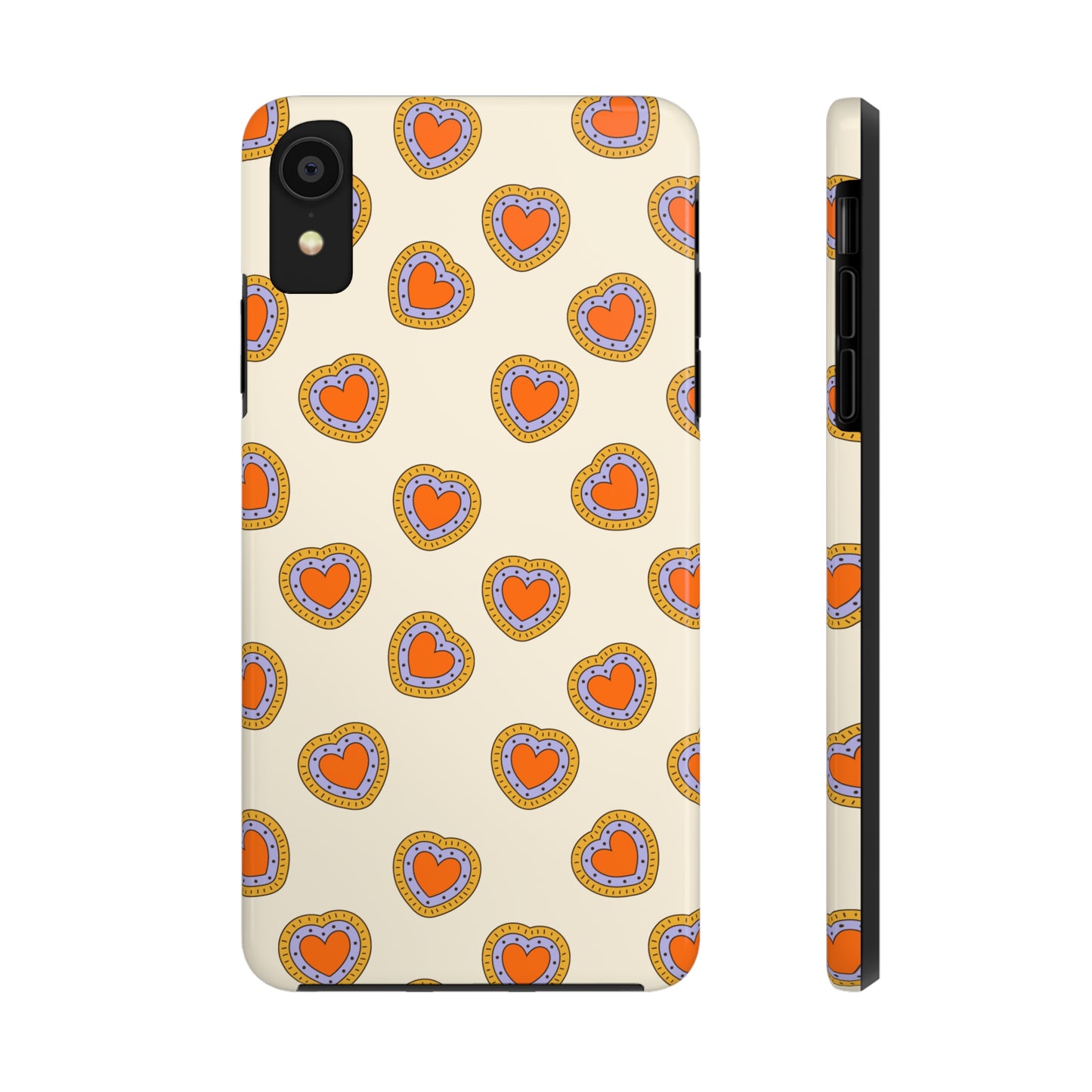 Groovy Heart Tough iPhone Case