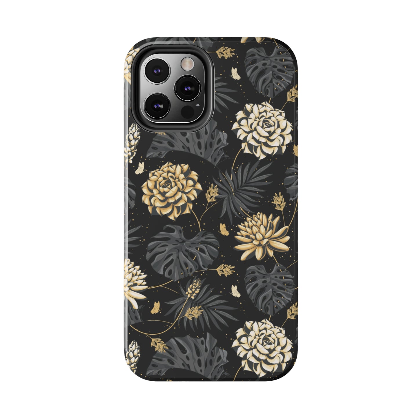 Golden Bloom Tough iPhone Case