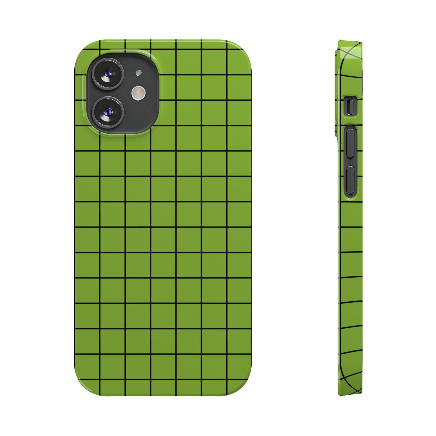 Pear Grid Snap Case