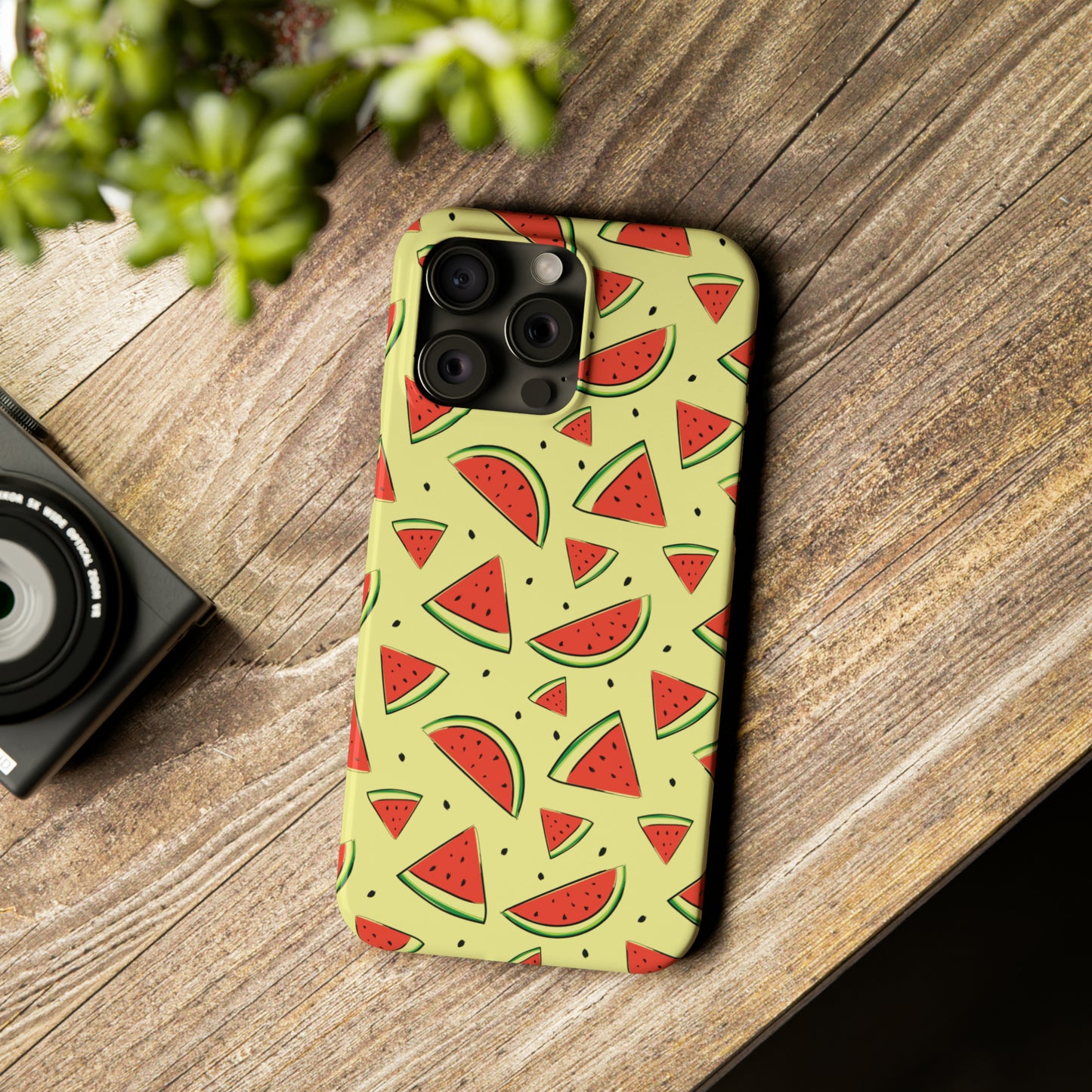 Watermelon Pattern Snap Case