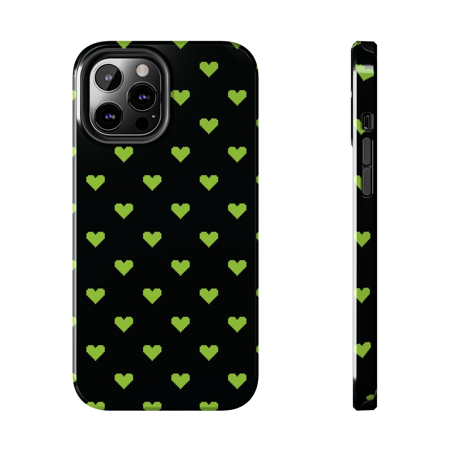 Pixelated Heart Tough iPhone Case