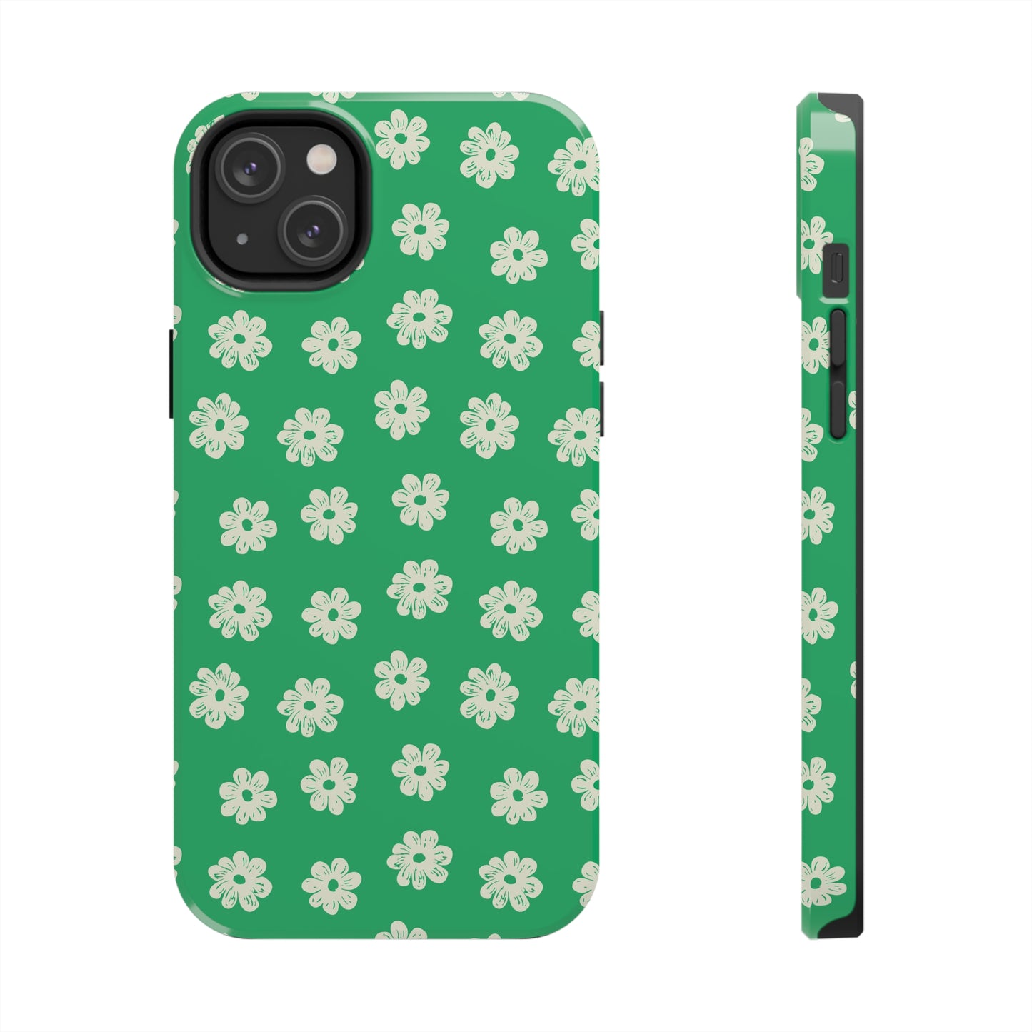 Retro Floral Tough iPhone Case