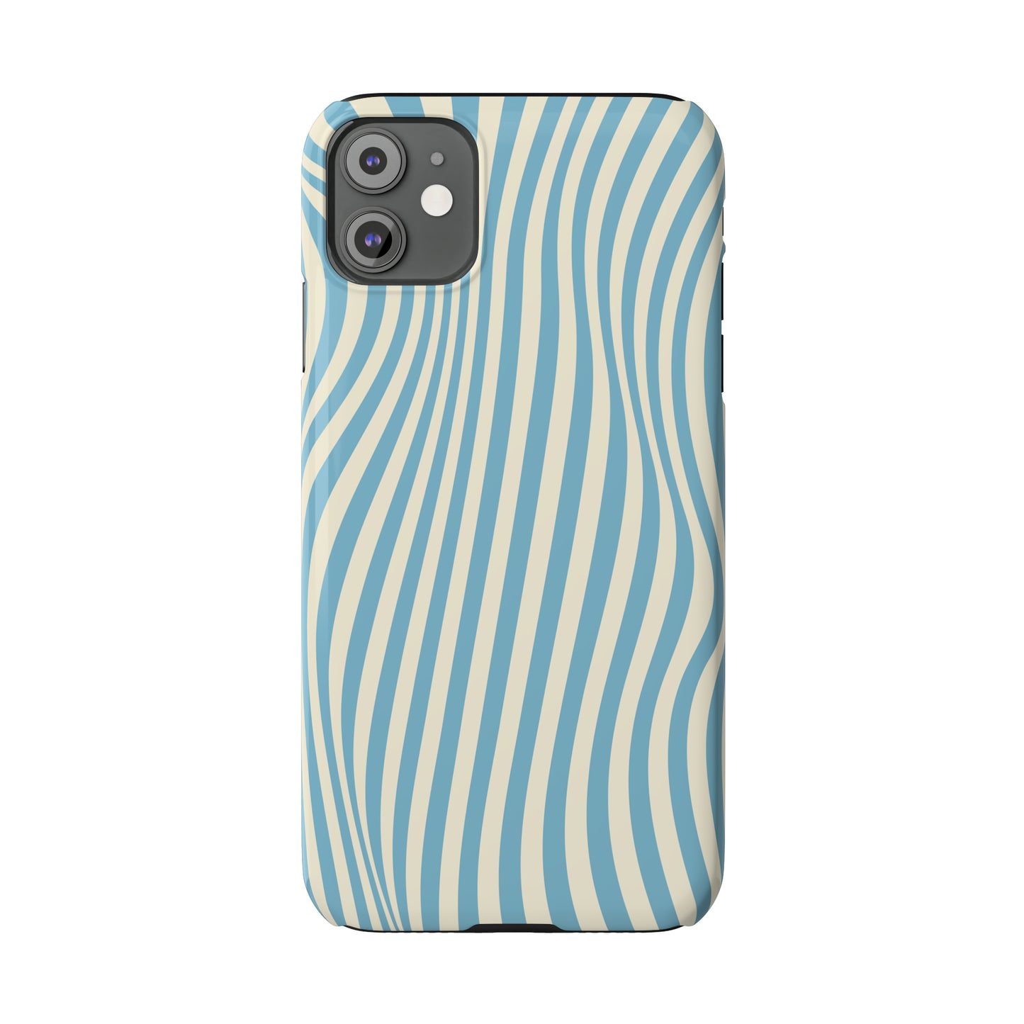 Aqua Swirl Snap Case