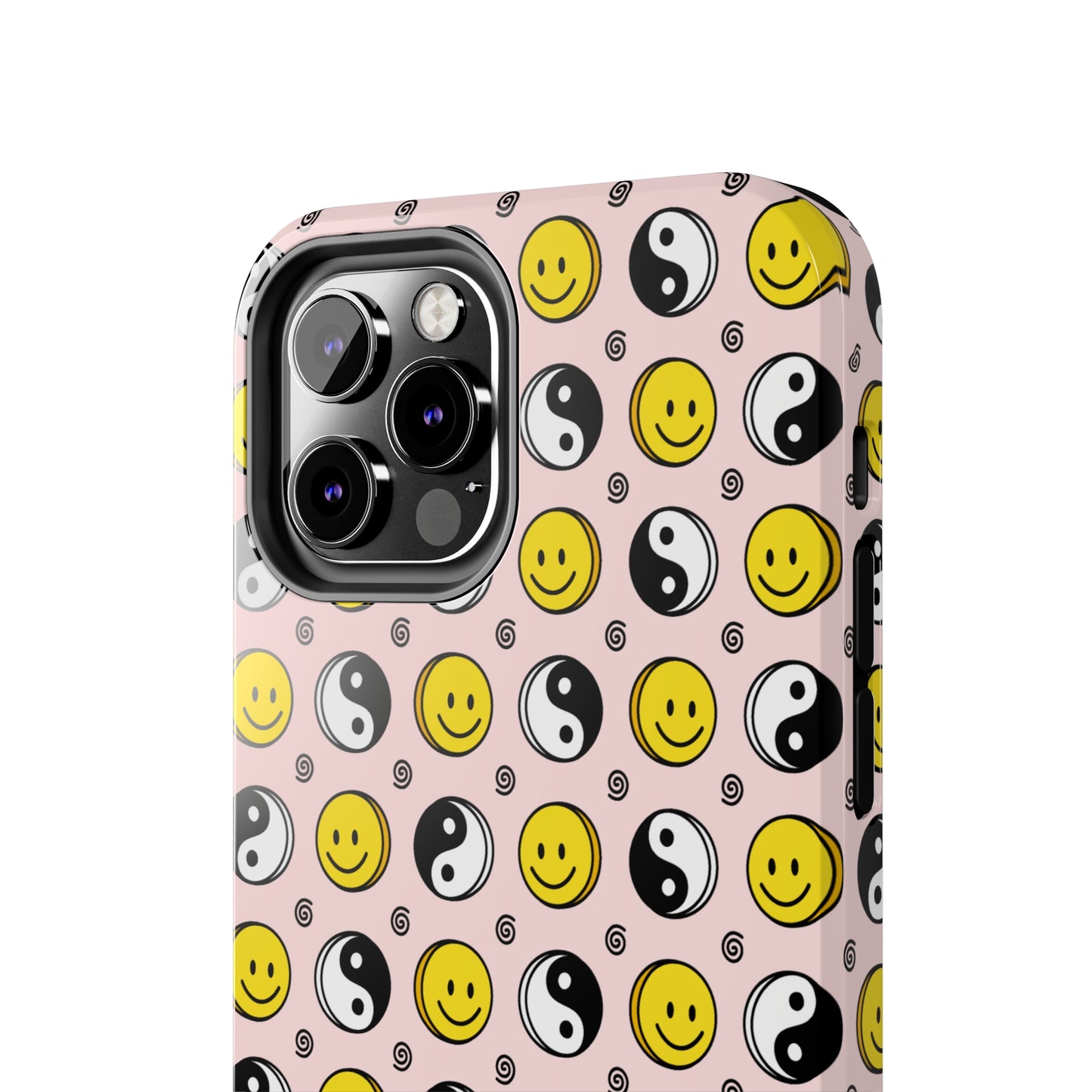 Yin and yang X Smiley Tough iPhone Case