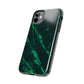 Dark green marble pattern Tough Case