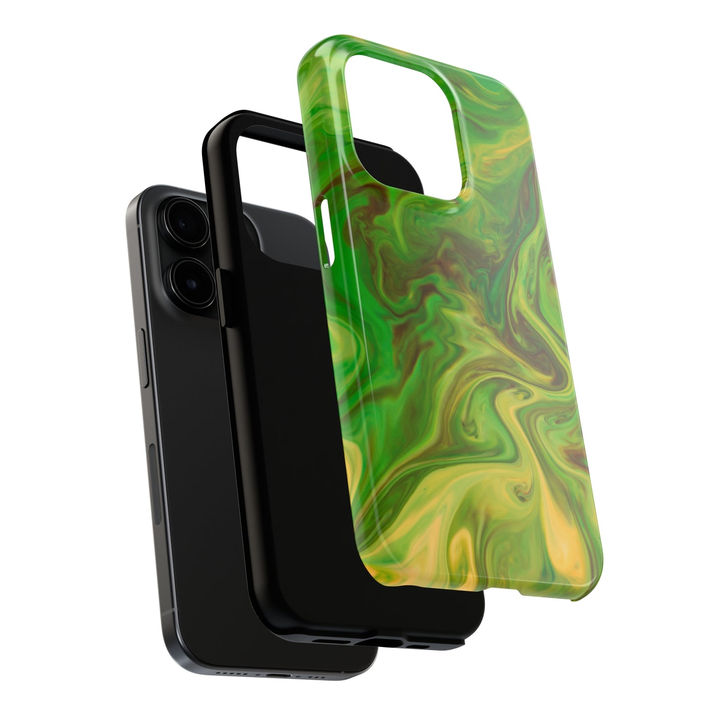 Melted Peridot Tough iPhone Case