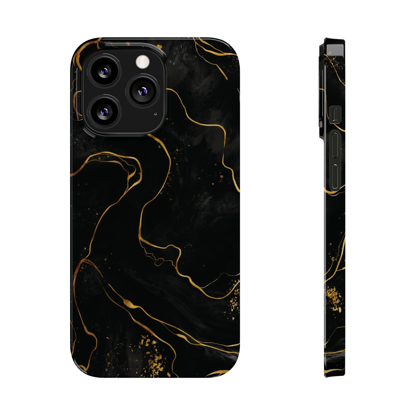 Black Mirage Snap Case