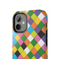 Cross Checkers Tough iPhone Case