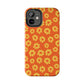 Maio laranja Pattern Tough iPhone Case