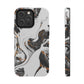 Misty Marble Tough iPhone Case