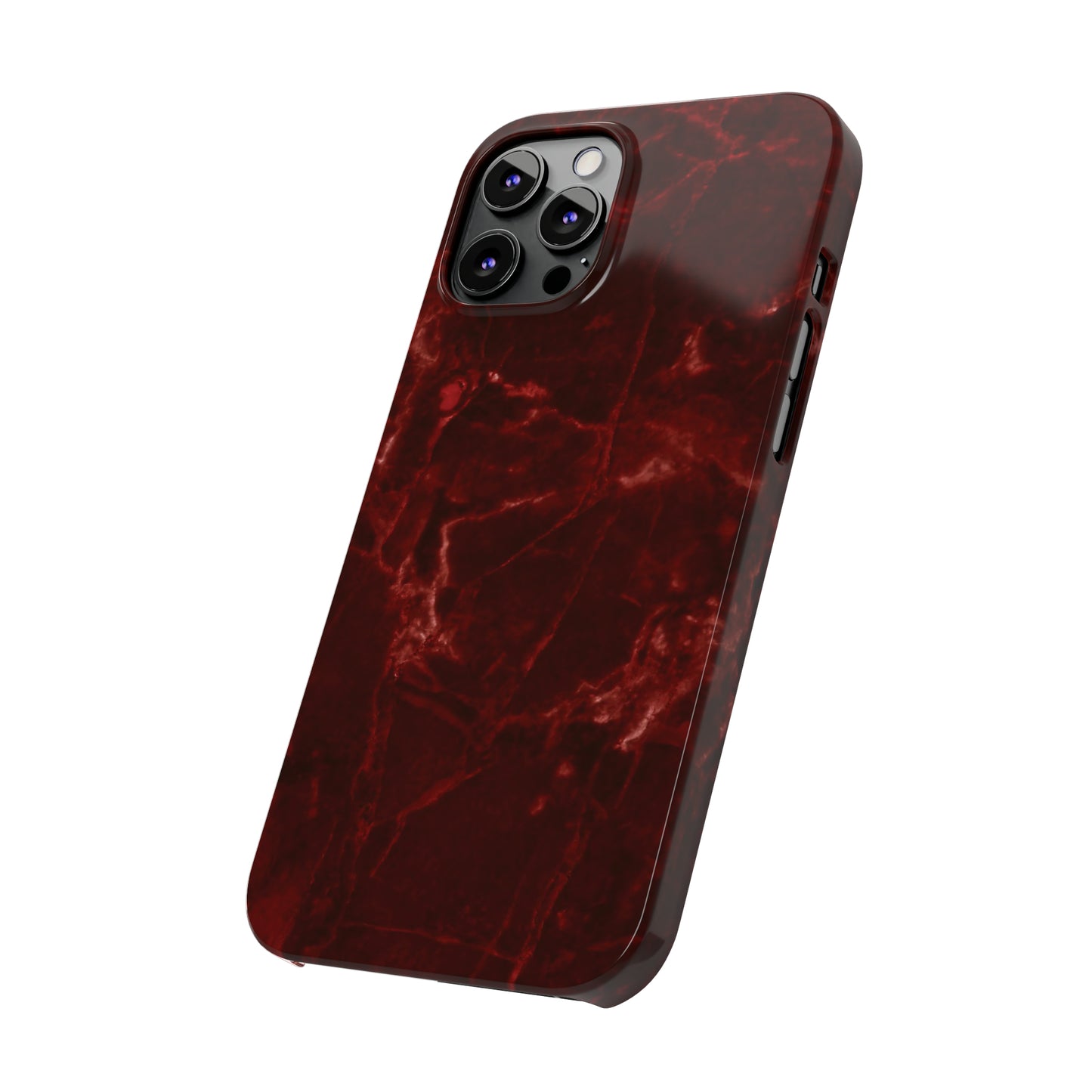 Red stone pattern Snap Case