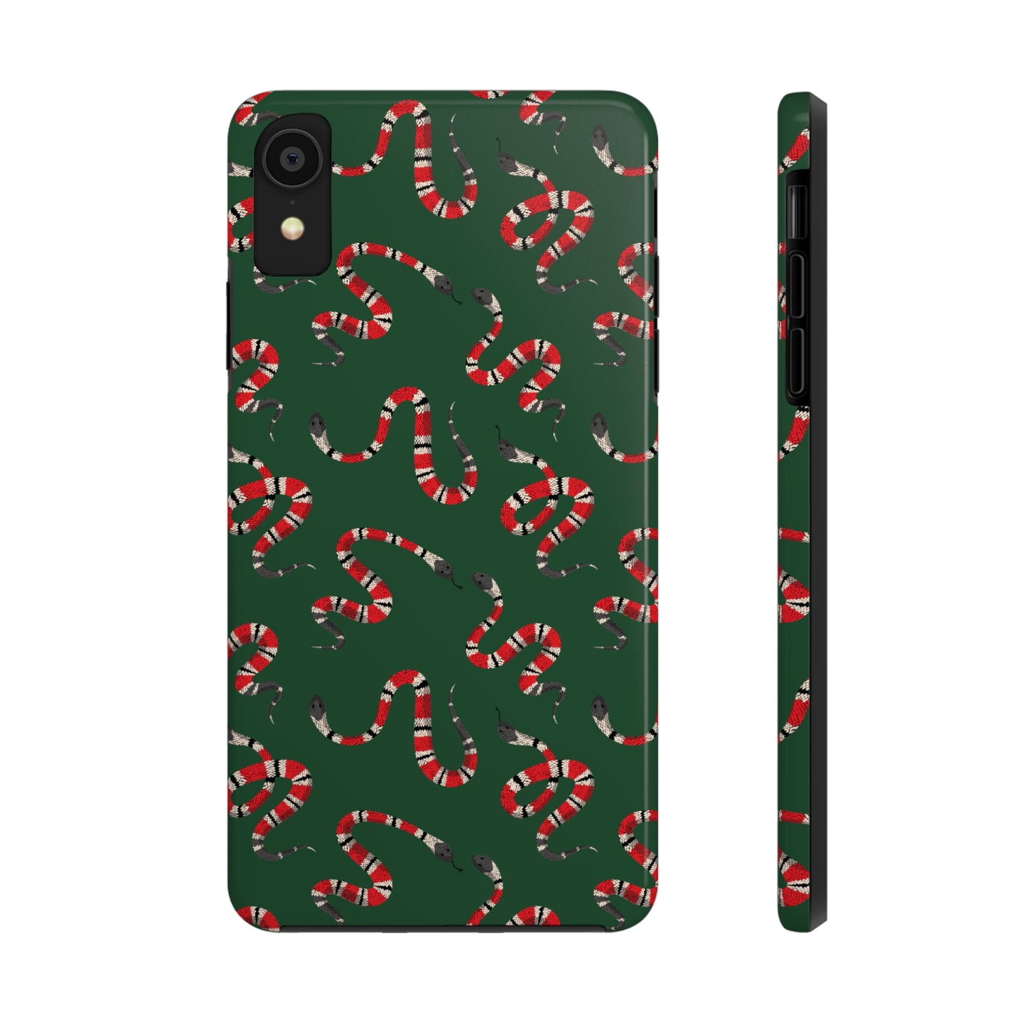 Snake Pattern Tough iPhone Case