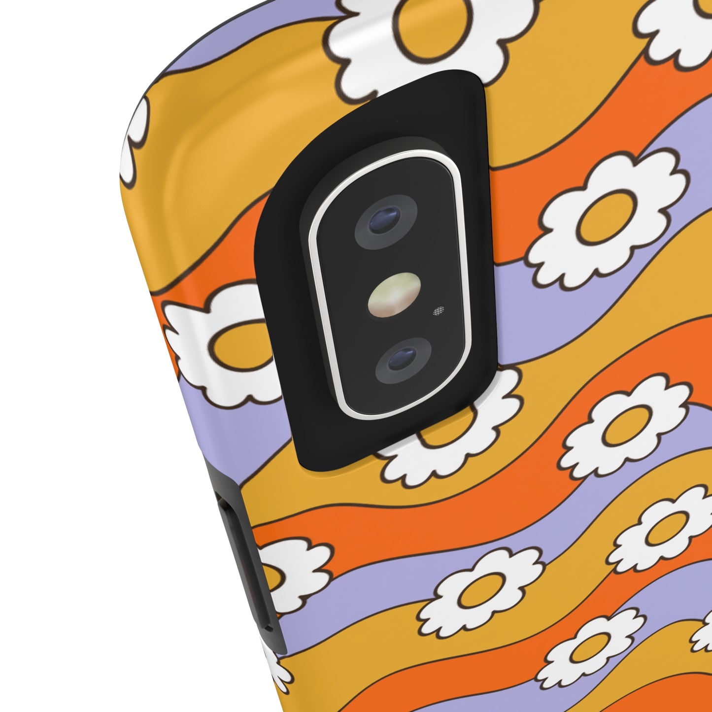 Retro Garden Tough iPhone Case