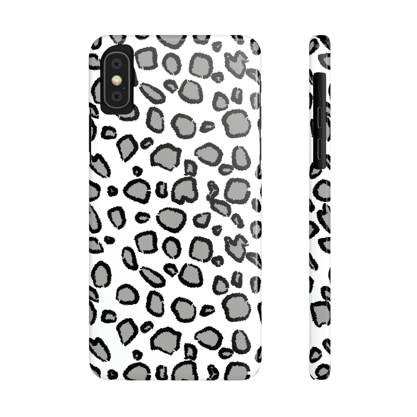 Snow Leopard Snap Case