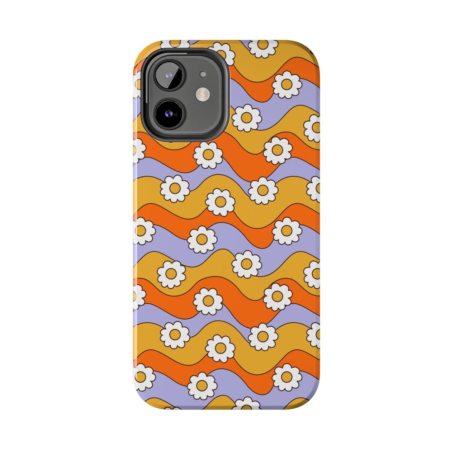 Retro Garden Tough iPhone Case