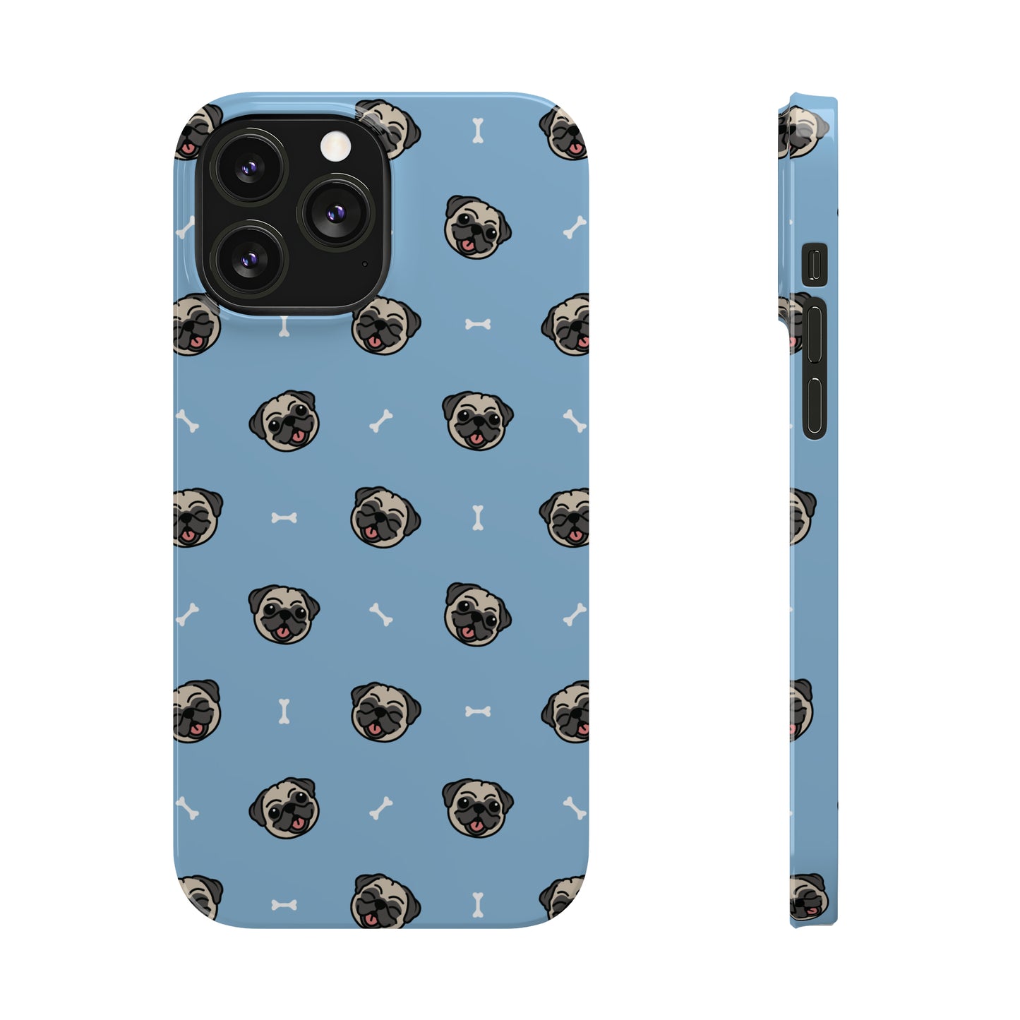 Pug & Bones Snap Case