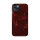 Red stone pattern Snap Case